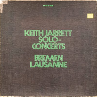 Solo Concerts: Bremen / Lausanne cover